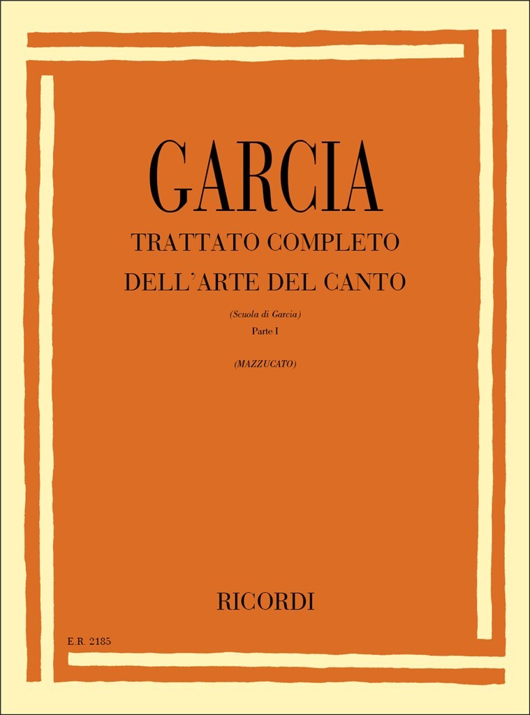 Trattato Completo Dell'Arte Del Canto